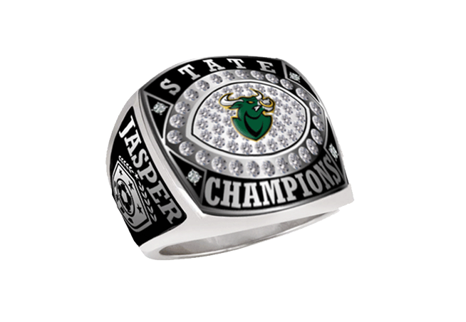 College Champ Ring Style 3