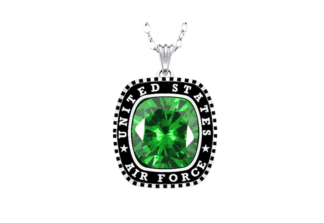 Military Pendant Ring Style 2