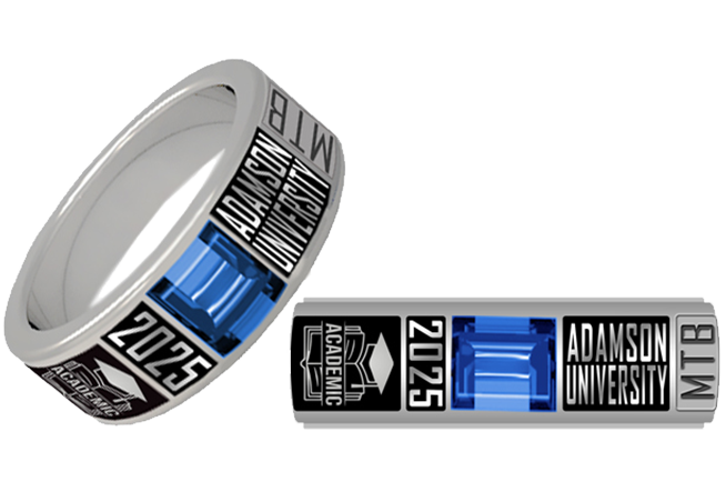 Men’s Band Class Ring