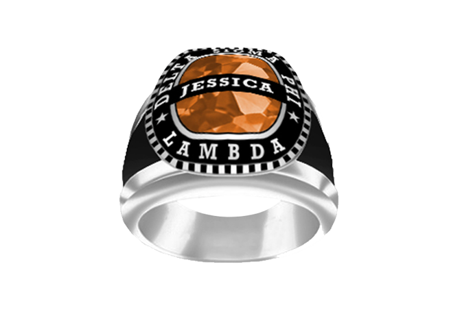 Womens Fraternity Ring Style 3